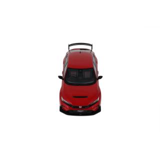 HONDA CIVIC TYPE R FL5 MUGEN RALLYE RED R513 2024 OttO mobile 1:18 Resinemodell (Türen, Motorhaube... nicht zu öffnen!)